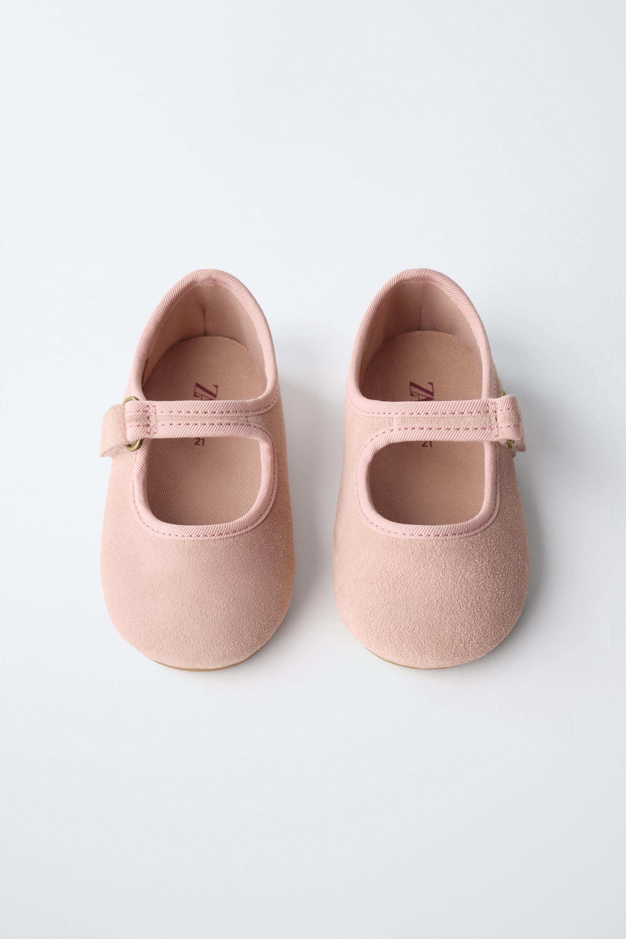 BAREFOOT LEATHER BALLET FLATS